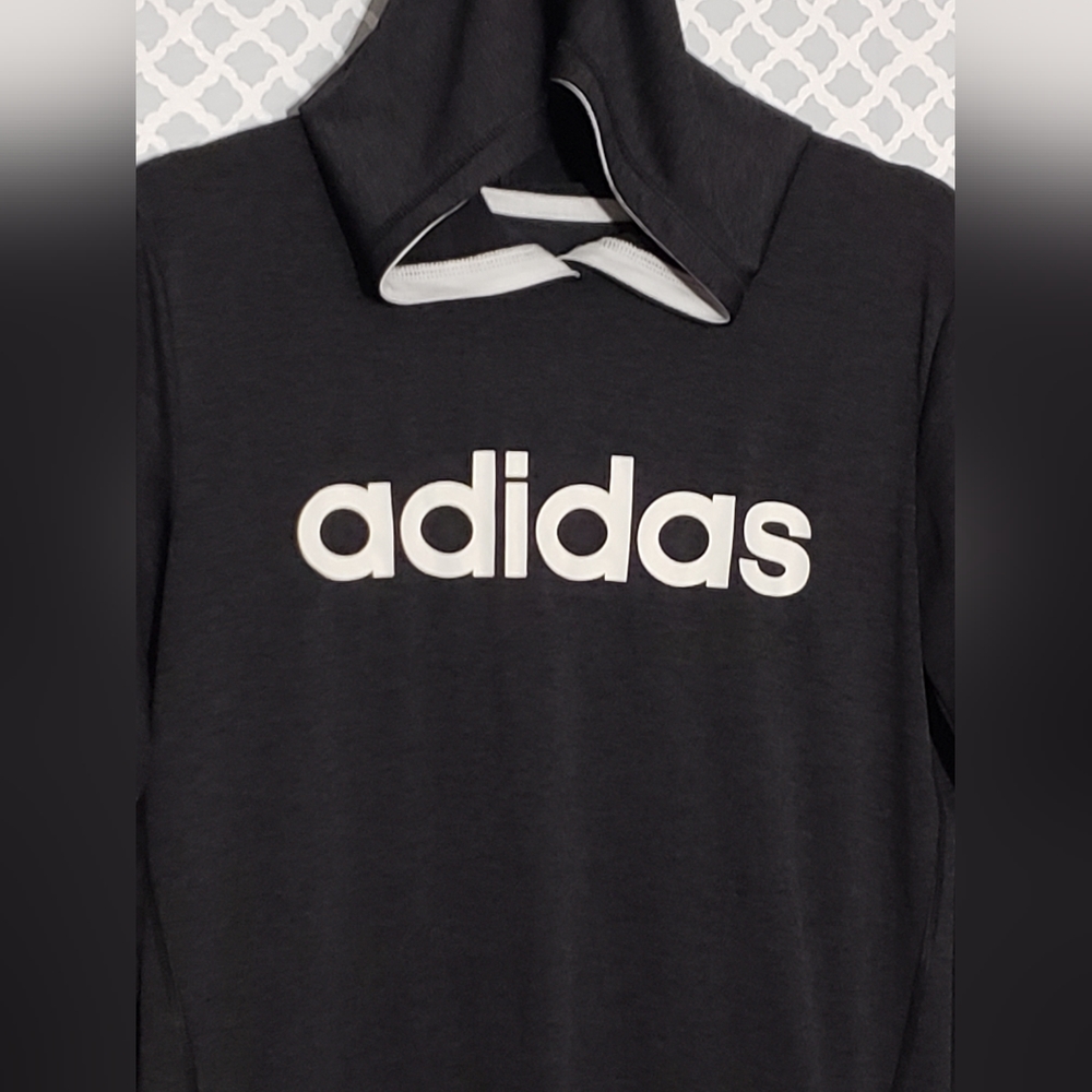 Adidas long sleeve with hood